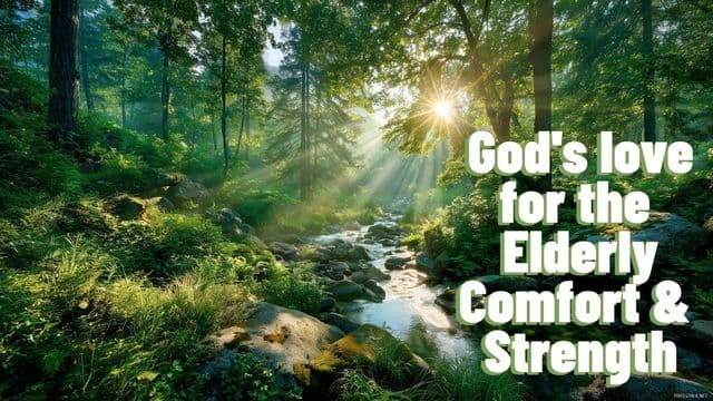 God's Love for the Elderly - Comfort and Strength