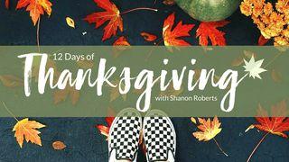 12 Days Of Thanksgiving Salmos 75:1 Traducción en Lenguaje Actual