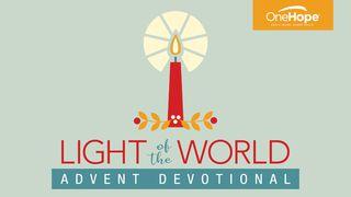 Light of the World - Advent Devotional Romans 8:24-25 Amplified Bible, Classic Edition