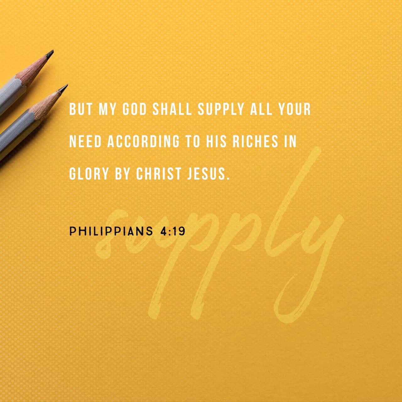Bible Verse of the Day - day 87 - image 1634 (Philippians 4:19)