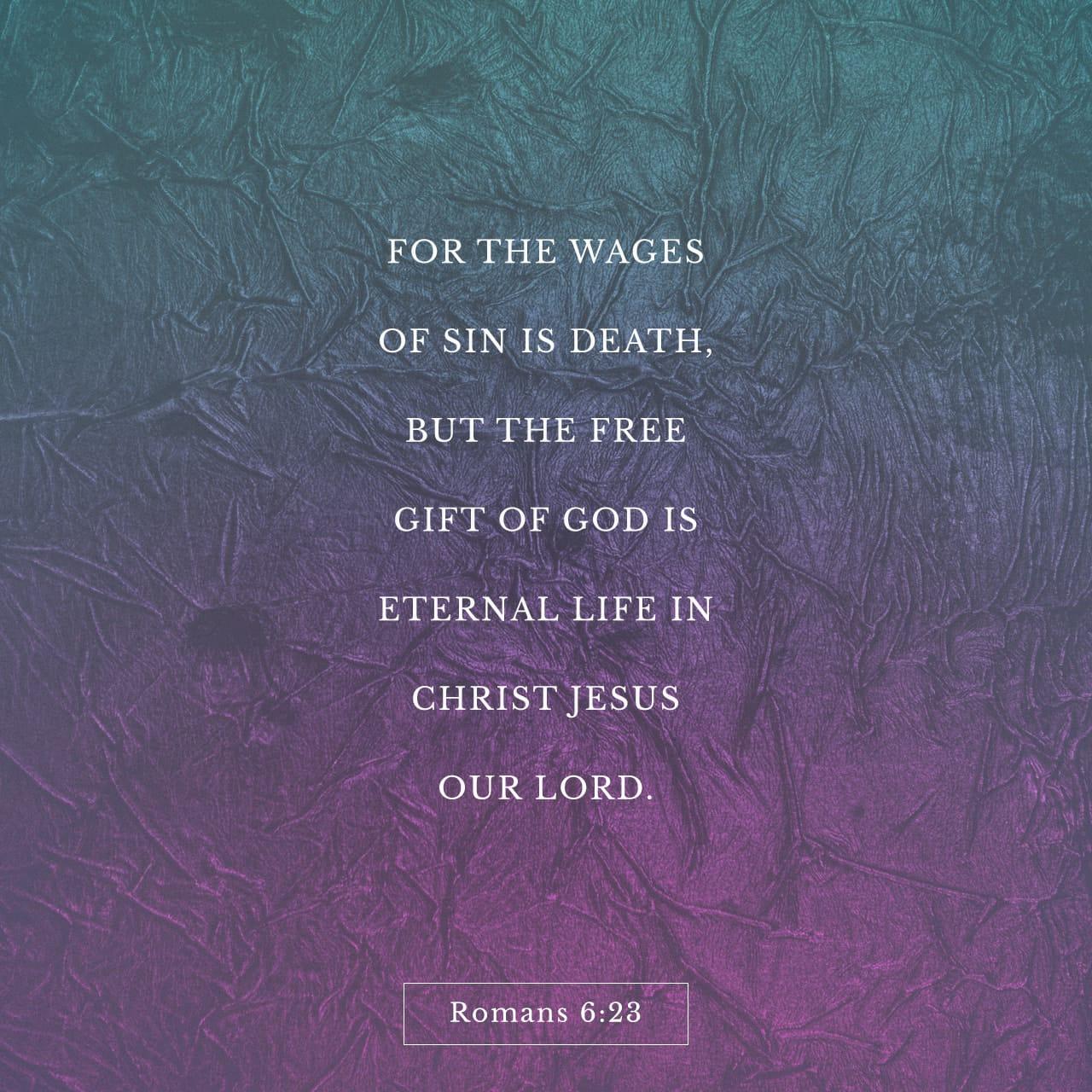 Bible Verse of the Day - day 90 - image 1891 (Romans 6:23)