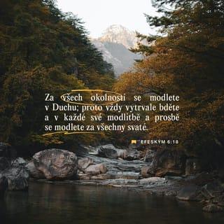 Efeským 6:18 B21
