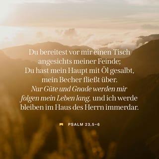 Psalm 23:5-6 HFA
