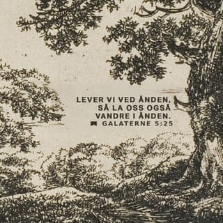 Galaterbrevet 5:22-26 - Men Åndens frukt derimot er kjærlighet, glede, fred, tålmodighet, vennlighet, godhet, trofasthet, ydmykhet og selvbeherskelse. Alt dette er summen av Moseloven. De som har gitt livet sitt til Kristus, har dermed også sagt seg villig til å avvise egne lyster og fristelser. Hvis vi sier at vi vil leve for Gud, så må vi la Guds Ånd få prege oss! La oss ikke være ute etter å få tom anerkjennelse fra mennesker. Da vil vi bare sammenligne oss med hverandre og dermed misunne hverandre.