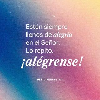 FILIPENSES 4:4-8 - Regocijaos en el Señor siempre. Otra vez digo: ¡Regocijaos! Vuestra gentileza sea conocida de todos los hombres. El Señor está cerca. Por nada estéis afanosos, sino sean conocidas vuestras peticiones delante de Dios en toda oración y ruego, con acción de gracias. Y la paz de Dios, que sobrepasa todo entendimiento, guardará vuestros corazones y vuestros pensamientos en Cristo Jesús.
Por lo demás, hermanos, todo lo que es verdadero, todo lo honesto, todo lo justo, todo lo puro, todo lo amable, todo lo que es de buen nombre; si hay virtud alguna, si algo digno de alabanza, en esto pensad.