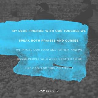 James 3:9-12 NIV New International Version