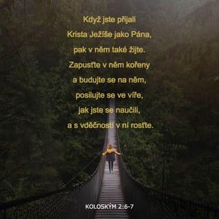 Koloským 2:6 B21