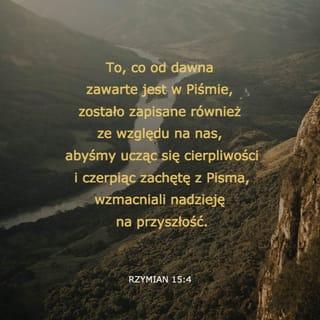 Rzymian 15:4 SNP