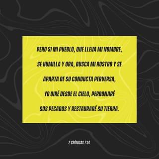 2 Crónicas 7:14-15 RVR1960