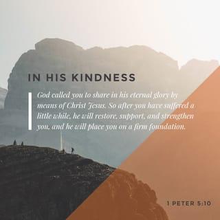 1 Peter 5:10-11 ESV English Standard Version 2016