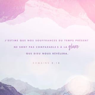Romains 8:18 PDV2017