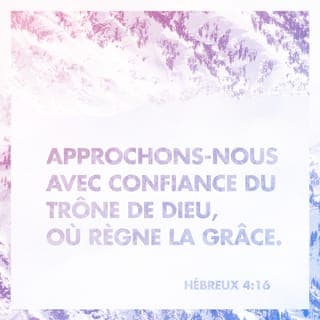 Hébreux 4:16 - Approchons-nous donc avec confiance du trône de Dieu, où règne la grâce. Nous y obtiendrons le pardon et nous y trouverons la grâce, pour être secourus au bon moment.
Tous les grands-prêtres sont des hommes semblables aux autres : capables donc de comprendre les faiblesses humaines. Soumis à la souffrance, à la tentation et au péché, ils présentent à Dieu dons et sacrifices et pour le peuple et pour eux-mêmes. Ils accomplissent cet office parce qu'ils sont de la descendance d'Aaron, lui-même choisi par Dieu. Ils ne se désignent pas eux-mêmes.
Jésus, lui, parce que Fils, a reçu directement de Dieu sa qualité de grand-prêtre en devenant homme. Son sacerdoce est donc exceptionnel. Il est dans la lignée de Melkisédec, dont on dira plus loin l'origine mystérieuse. Jésus n'a pas choisi un chemin de facilité : prières, larmes furent son lot quotidien. A travers les souffrances injustes que les pécheurs lui ont imposées, il a atteint la perfection car il n'a jamais fait le mal, jamais désobéi au Père. Il a réalisé son dessein : traverser le mal subi à la manière d'un homme totalement étranger à la vengeance et au péché. Il est ainsi devenu source de salut et modèle pour ceux qui obéissent à Dieu.