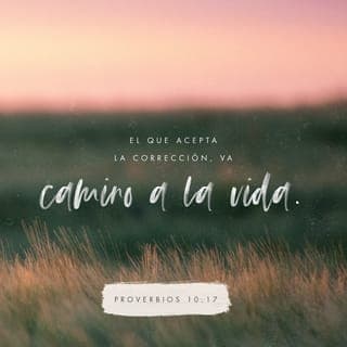 PROVERBIOS 10:16-18 - La obra del justo es para vida;
Mas el fruto del impío es para pecado.
Camino a la vida es guardar la instrucción;
Pero quien desecha la reprensión, yerra.
El que encubre el odio es de labios mentirosos;
Y el que propaga calumnia es necio.
