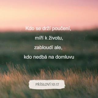 Přísloví 10:17 B21