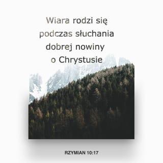 Rzymian 10:17 SNP
