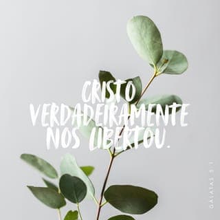 Gálatas 5:1-3 - Cristo nos libertou para que nós sejamos realmente livres. Por isso, continuem firmes como pessoas livres e não se tornem escravos novamente.
Prestem atenção! Eu, Paulo, afirmo que, se vocês deixarem que os circuncidem, então Cristo não tem nenhum valor para vocês. Repito isto mais uma vez para qualquer homem que deixar que o circuncidem: esse homem é obrigado a obedecer a toda a lei.