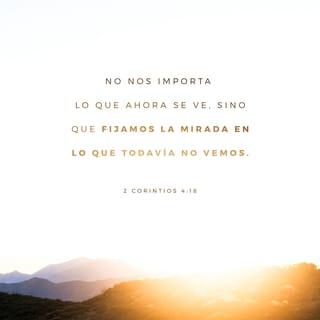 2 Corintios 4:18 RVR1960