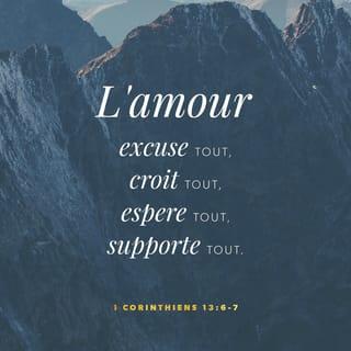 1 Corinthiens 13:7 PDV2017