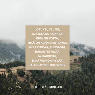 Kirje filippiläisille 4:8 FB92