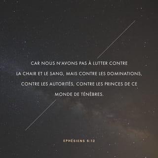 Éphésiens 6:12 PDV2017