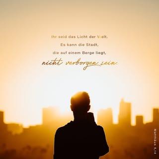 Matthäus 5:14-16 HFA