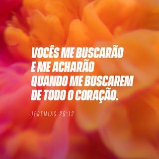 Jeremias 29:13 NVI Nova Versão Internacional - Português