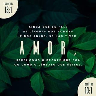 1 Coríntios 13:1 NVI Nova Versão Internacional - Português
