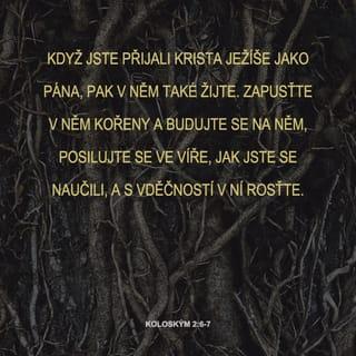 Koloským 2:6 B21