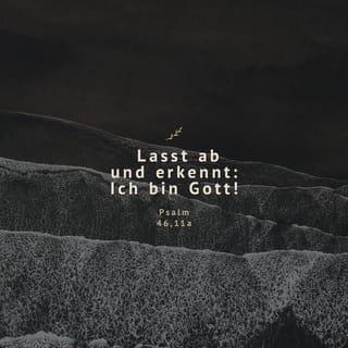 Psalm 46:10 HFA