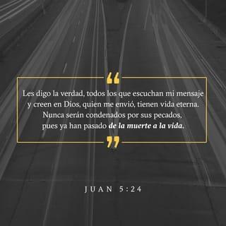 S. Juan 5:24 RVR1960