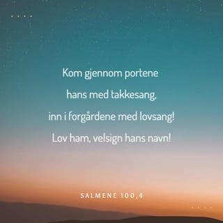 Salmene 100:4 NB
