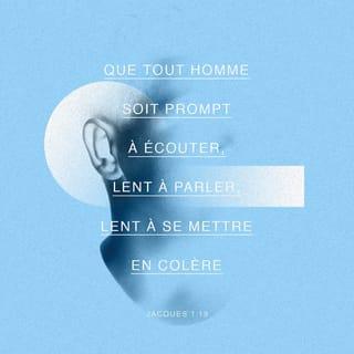 Jacques 1:19-24 - Mes frères et mes sœurs très aimés, vous devez savoir ceci : chacun doit être rapide pour écouter, mais lent pour parler, lent pour se mettre en colère. Un homme en colère ne fait pas ce qui est juste aux yeux de Dieu. Alors, rejetez tout ce qui salit, tout ce qui rend mauvais. Recevez avec douceur la parole que Dieu a plantée en vous, elle peut vous sauver la vie.
Ne vous contentez pas de l’écouter, mais faites ce qu’elle dit, sinon, vous vous trompez vous-mêmes. Oui, celui qui écoute la parole et qui ne fait pas ce qu’elle dit, voici à qui il ressemble : il ressemble à un homme qui regarde son visage dans un miroir. Il se voit tel qu’il est, il se regarde, puis il s’en va et il oublie tout de suite comment il est.