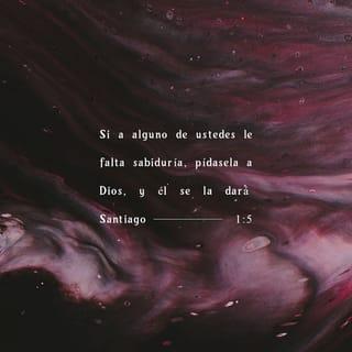 SANTIAGO 1:4-11 - Mas tenga la paciencia su obra completa, para que seáis perfectos y cabales, sin que os falte cosa alguna.
Y si alguno de vosotros tiene falta de sabiduría, pídala a Dios, el cual da a todos abundantemente y sin reproche, y le será dada. Pero pida con fe, no dudando nada; porque el que duda es semejante a la onda del mar, que es arrastrada por el viento y echada de una parte a otra. No piense, pues, quien tal haga, que recibirá cosa alguna del Señor. El hombre de doble ánimo es inconstante en todos sus caminos.
El hermano que es de humilde condición, gloríese en su exaltación; pero el que es rico, en su humillación; porque él pasará como la flor de la hierba. Porque cuando sale el sol con calor abrasador, la hierba se seca, su flor se cae, y perece su hermosa apariencia; así también se marchitará el rico en todas sus empresas.