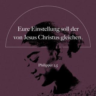 Philipper 2:5-11 - Das ist die Haltung, die euren Umgang miteinander bestimmen soll; es ist die Haltung, die Jesus Christus uns vorgelebt hat.
Er, der Gott in allem gleich war
und auf einer Stufe mit ihm stand,
nutzte seine Macht nicht zu seinem eigenen Vorteil aus.
Im Gegenteil: Er verzichtete auf alle seine Vorrechte
und stellte sich auf dieselbe Stufe wie ein Diener.
Er wurde einer von uns –
ein Mensch wie andere Menschen.
Aber er erniedrigte sich ´noch mehr`:
Im Gehorsam gegenüber Gott nahm er sogar den Tod auf sich;
er starb am Kreuz ´wie ein Verbrecher`.
Deshalb hat Gott ihn auch so unvergleichlich hoch erhöht
und hat ihm ´als Ehrentitel` den Namen gegeben,
der bedeutender ist als jeder andere Name.
Und weil Jesus diesen Namen trägt,
werden sich einmal alle vor ihm auf die Knie werfen,
alle, die im Himmel, auf der Erde und unter der Erde sind.
Alle werden anerkennen,
dass Jesus Christus der Herr ist,
und werden damit Gott, dem Vater, die Ehre geben.