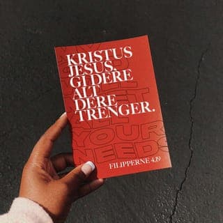 Filipperbrevet 4:18-19 - Akkurat nå har jeg alt. Jeg har overflod etter å ha mottatt alt det dere sendte med Epafroditus. Jeg er sikker på at Gud setter pris på deres godhet mot meg. Min Gud, som er full av rikdom, vil velsigne dere tilbake og dekke deres behov. Han gir av sin rikdom ettersom dere lever i fellesskap med Jesus.