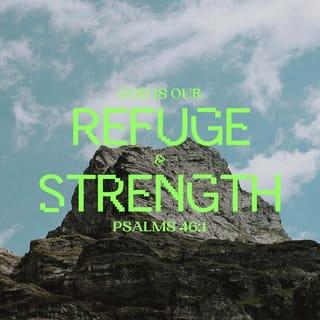 Psalms 46:1 - God is our refuge and strength,
always ready to help in times of trouble.