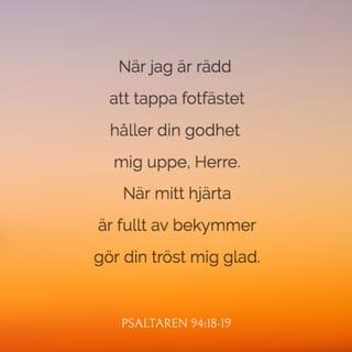 Psaltaren 94:18 B2000