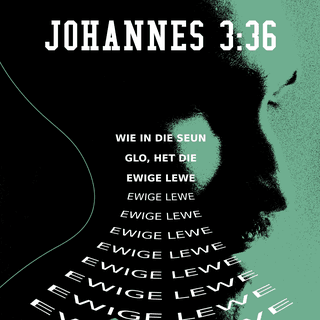 Johannes 3:36 - “Iemand wat dus deur geloof ’n vriend van die Seun word, sal vir ewig en altyd sy vriend bly.
“Maar iemand wat die Seun die rug toekeer en nie na Hom wil luister nie, sal nooit so ’n vriendskap ken nie. Hy sal wel iets anders leer ken: die woede en straf van God!”