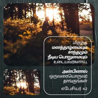 எபேசியர் 4:2-15 - மிகுந்த மனத்தாழ்மையும் சாந்தமும் நீடிய பொறுமையும் உடையவர்களாய், அன்பினால் ஒருவரையொருவர் தாங்கி,
சமாதானக்கட்டினால் ஆவியின் ஒருமையைக் காத்துக்கொள்வதற்கு ஜாக்கிரதையாயிருங்கள்.
உங்களுக்கு உண்டான அழைப்பினாலே நீங்கள் ஒரே நம்பிக்கைக்கு அழைக்கப்பட்டதுபோல, ஒரே சரீரமும், ஒரே ஆவியும் உண்டு;
ஒரே கர்த்தரும் , ஒரே விசுவாசமும், ஒரே ஞானஸ்நானமும்,
எல்லாருக்கும் ஒரே தேவனும் பிதாவும் உண்டு; அவர் எல்லார்மேலும், எல்லாரோடும், உங்கள் எல்லாருக்குள்ளும் இருக்கிறவர்.
கிறிஸ்துவினுடைய ஈவின் அளவுக்குத்தக்கதாக நம்மில் அவனவனுக்குக் கிருபை அளிக்கப்பட்டிருக்கிறது.
ஆதலால், அவர் உன்னதத்திற்கு ஏறி, சிறைப்பட்டவர்களைச் சிறையாக்கி, மனுஷர்களுக்கு வரங்களை அளித்தார் என்று சொல்லியிருக்கிறார்.
ஏறினார் என்பதினாலே அவர் அதற்கு முன்னே பூமியின் தாழ்விடங்களில் இறங்கினார் என்று விளங்குகிறதல்லவா?
இறங்கினவரே எல்லாவற்றையும் நிரப்பத்தக்கதாக, எல்லா வானங்களுக்கும் மேலாக உன்னதத்திற்கு ஏறினவருமாயிருக்கிறார்.
மேலும் நாம் அனைவரும் தேவனுடைய குமாரனைப்பற்றும் விசுவாசத்திலும் அறிவிலும் ஒருமைப்பட்டவர்களாகி, கிறிஸ்துவினுடைய நிறைவானவளர்ச்சியின் அளவுக்குத்தக்க பூரணபுருஷராகும் வரைக்கும்,
பரிசுத்தவான்கள் சீர்பொருந்தும்பொருட்டு, சுவிசேஷ ஊழியத்தின் வேலைக்காகவும், கிறிஸ்துவின் சரீரமாகிய சபையானது பக்திவிருத்தி அடைவதற்காகவும்,
அவர், சிலரை அப்போஸ்தலராகவும், சிலரைத் தீர்க்கதரிசிகளாகவும், சிலரைச் சுவிசேஷகராகவும், சிலரை மேய்ப்பராகவும் போதகராகவும் ஏற்படுத்தினார்.
நாம் இனிக் குழந்தைகளாயிராமல், மனுஷருடைய சூதும் வஞ்சிக்கிறதற்கேதுவான தந்திரமுமுள்ள போதகமாகிய பலவித காற்றினாலே அலைகளைப்போல அடிபட்டு அலைகிறவர்களாயிராமல்,
அன்புடன் சத்தியத்தைக் கைக்கொண்டு, தலையாகிய கிறிஸ்துவுக்குள் எல்லாவற்றிலேயும், நாம் வளருகிறவர்களாயிருக்கும்படியாக அப்படிச் செய்தார்.