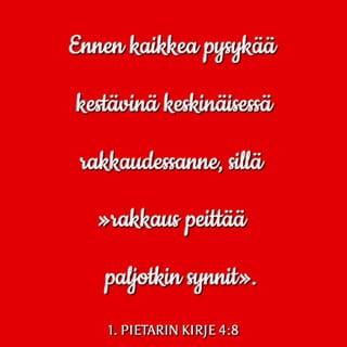 Ensimmäinen Pietarin kirje 4:8 FB92