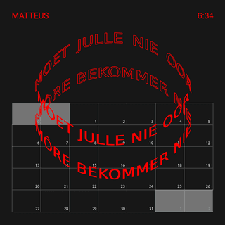 MATTEUS 6:33-34 - Nee, beywer julle allereers vir die koninkryk van God en vir die wil van God, dan sal Hy julle ook al hierdie dinge gee. “Moet julle dus nie oor môre bekommer nie, want môre bring sy eie bekommernis. Elke dag bring genoeg moeilikheid van sy eie.”