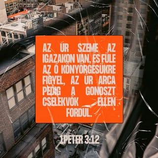 1 Péter 3:12 HUNK