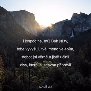 Izaiáš 25:1 B21