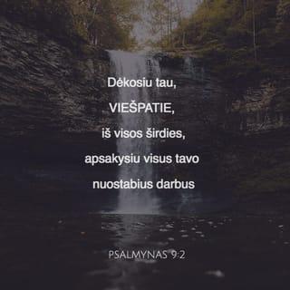 Psalmynas 9:1 - 