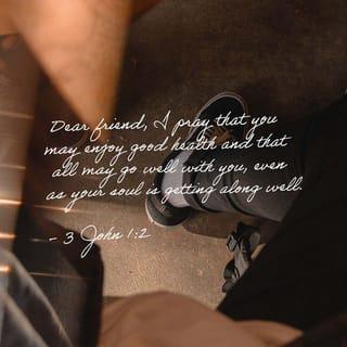3 John 1:1-8 - The elder unto the wellbeloved Gaius, whom I love in the truth.
Beloved, I wish above all things that thou mayest prosper and be in health, even as thy soul prospereth. For I rejoiced greatly, when the brethren came and testified of the truth that is in thee, even as thou walkest in the truth. I have no greater joy than to hear that my children walk in truth.
Beloved, thou doest faithfully whatsoever thou doest to the brethren, and to strangers; which have borne witness of thy charity before the church: whom if thou bring forward on their journey after a godly sort, thou shalt do well: because that for his name's sake they went forth, taking nothing of the Gentiles. We therefore ought to receive such, that we might be fellowhelpers to the truth.