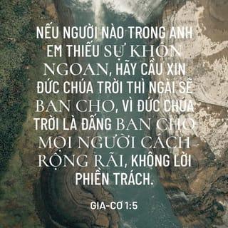 Gia-cơ 1:5 VIE2010 Kinh Thánh Tiếng Việt Bản Hiệu Đính 2010