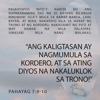 Pahayag 7:10 RTPV05
