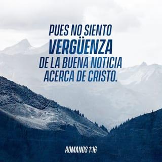 Romanos 1:16-18 RVR1960