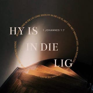 1 Johannes 1:7 - Ons is alleen deel van hierdie hegte familie van God as ons optrede presies is soos God dit van ons verwag.
Maar wat nou daarvan as ons iets doen waarvan God nie hou nie? vra jy dalk. Wel, dit is juis God se Seun, Jesus, se offerbloed wat ons geestelik silwerskoon was - daar bly nie een sonde oor nie! Dit beteken dat ons rein voor God kan staan.