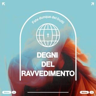 Vangelo secondo Matteo 3:7-10 - Ma vedendo molti farisei e sadducei venire al suo battesimo, disse loro: «Razza di vipere, chi vi ha insegnato a sfuggire l’ira futura? Fate dunque dei frutti degni del ravvedimento. Non pensate di dire dentro di voi: “Abbiamo per padre Abraamo”; perché io vi dico che da queste pietre Dio può far sorgere dei figli ad Abraamo. Ormai la scure è posta alla radice degli alberi; ogni albero dunque che non fa buon frutto, viene tagliato e gettato nel fuoco.